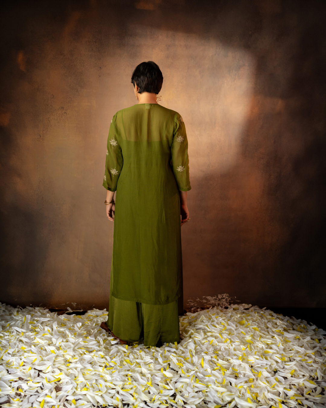 Anantika | Olive Green Kurta