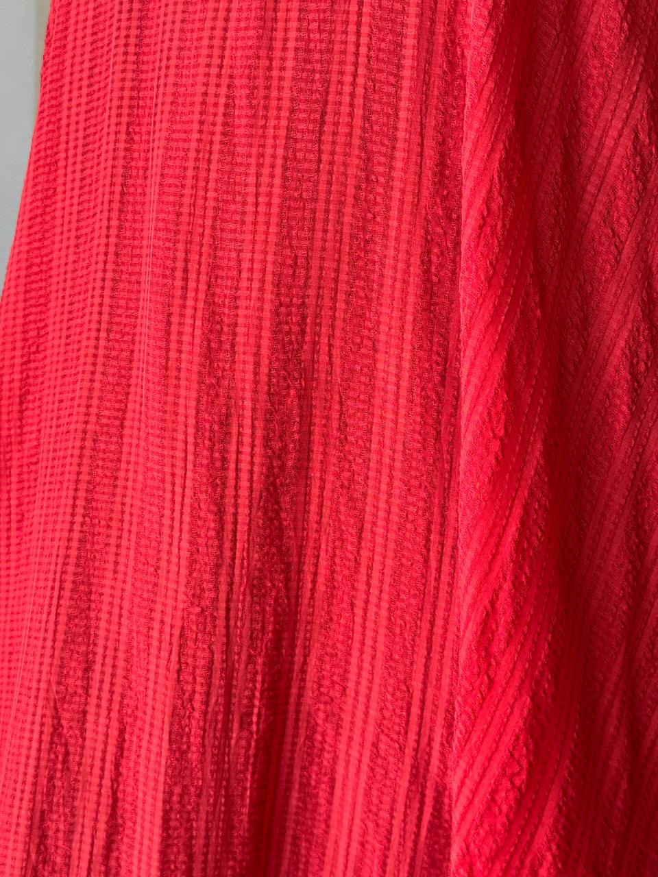 Riva Coral Notch Collar Kaftan