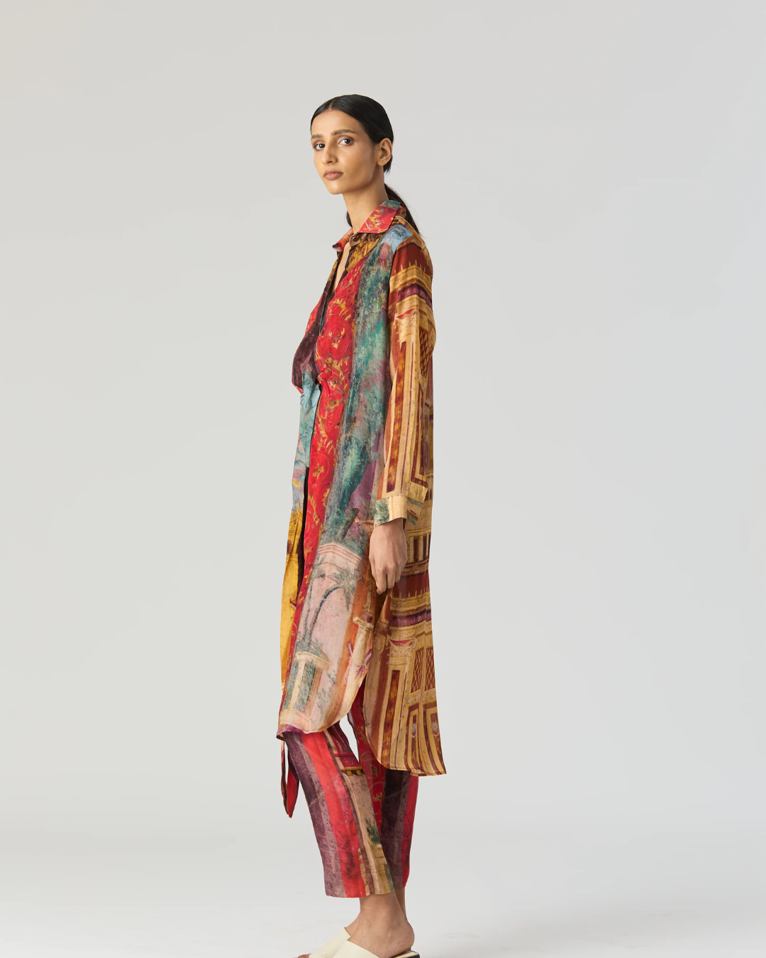 Villa Roma Wrap Kurta Set