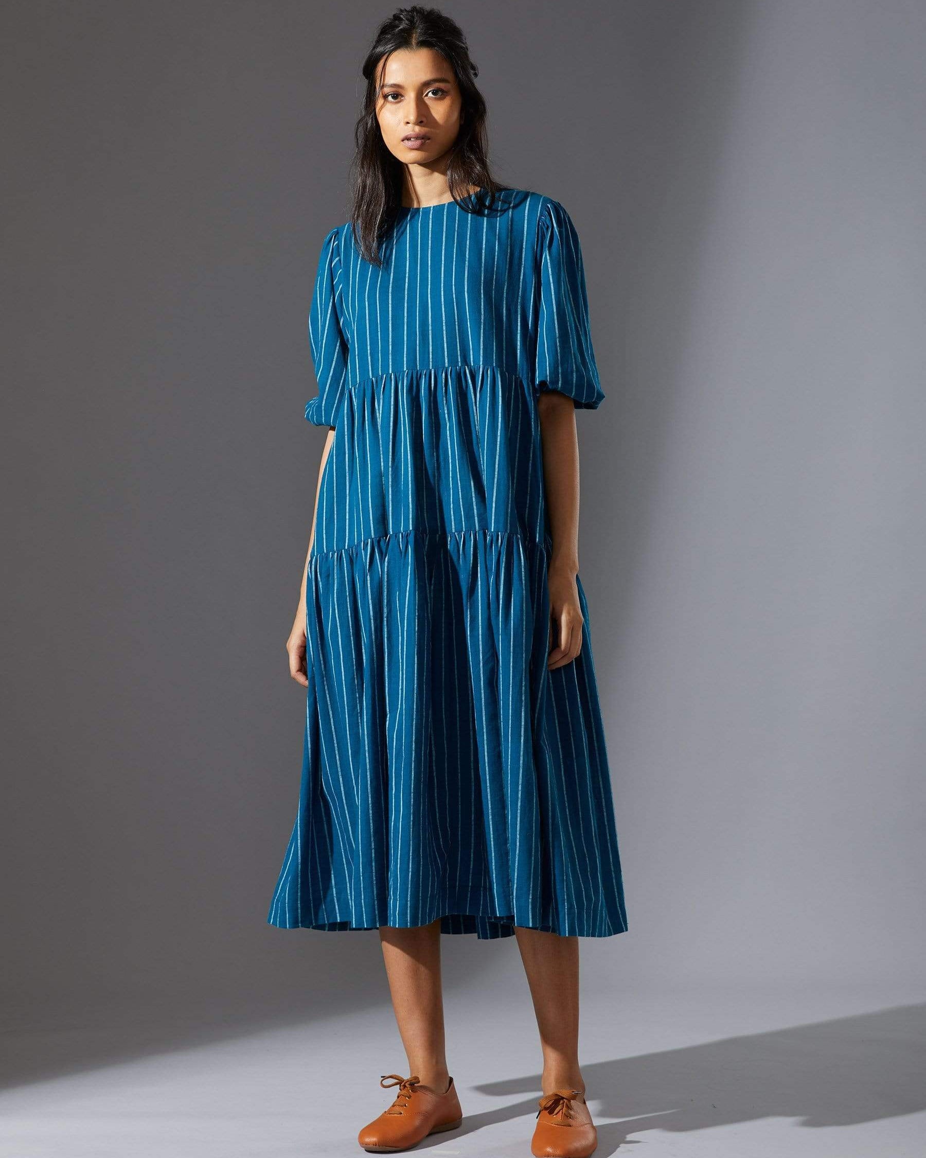 Mati Vasara Blue Dress