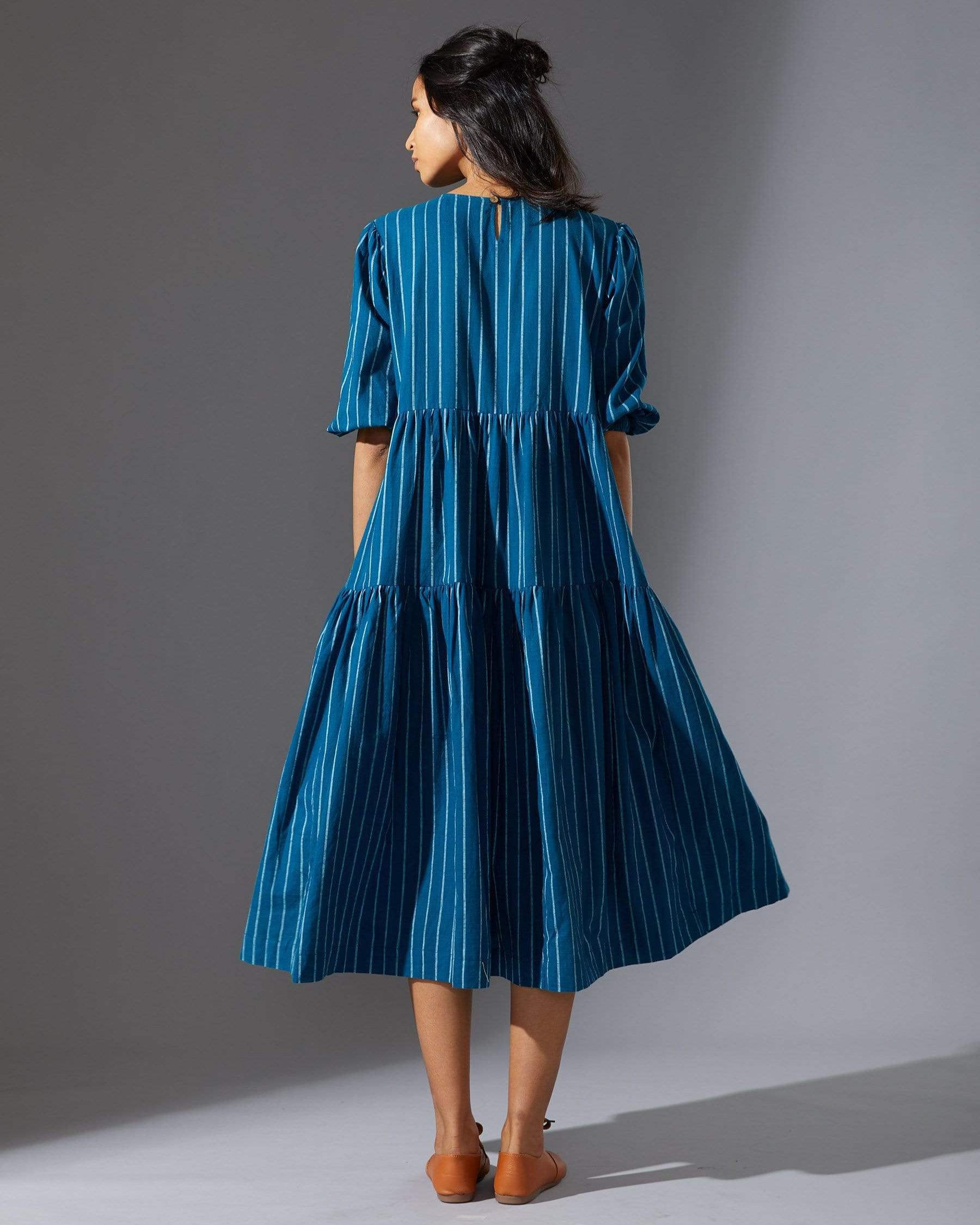 Mati Vasara Blue Dress