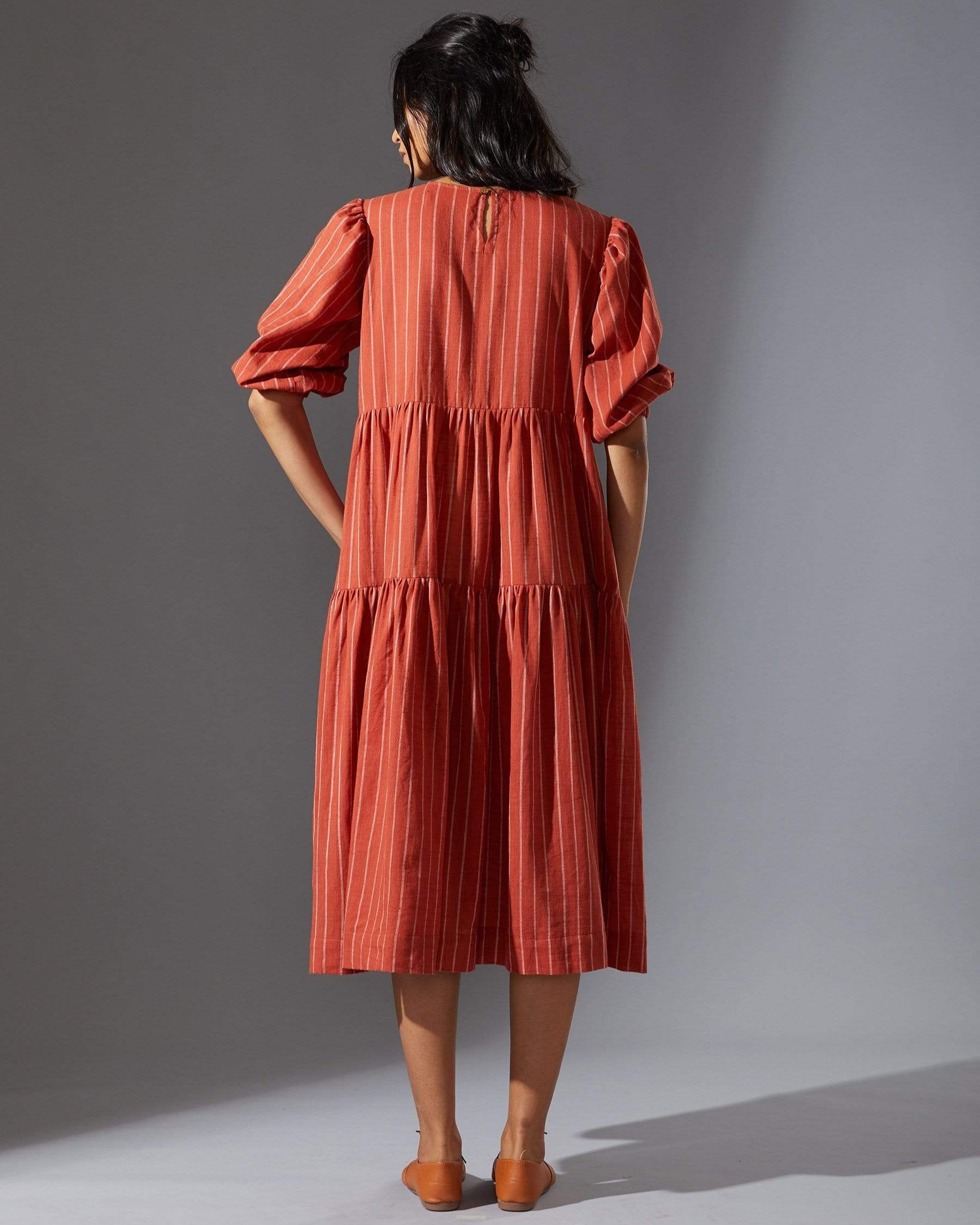 Mati Vasara Rust Dress